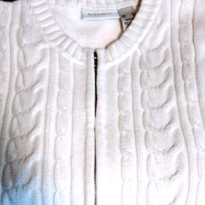 Liz Claiborne zip up sweater